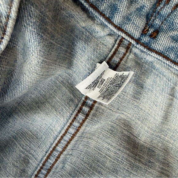 Free People Light Blue Oversized Trucker Denim Jacket - Picture 9 of 9